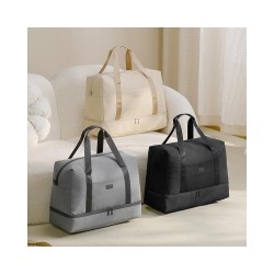 Large Wet-Dry Separate Travel Bag with Multiple Compartments