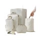 Paisilong Waterproof Compression Packing Cubes Set - 4-Piece Travel Organizer for Clothes & Bras