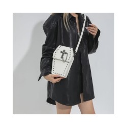 Gothic Studded Crossbody Bag | Vintage Mini Phone Purse for Women