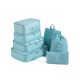 Premium Travel Organizer Set - 7-Piece Thickened Luggage Packing Cubes for Clothes & Accessories