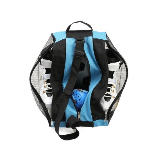 Heavy-Duty Roller Skate Bag for Kids – Padded Single Strap Carrying Case for Skates & Gear