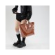 Stylish Jelly Tote Bag for Women - Waterproof Shoulder Handbag for Work & Commute