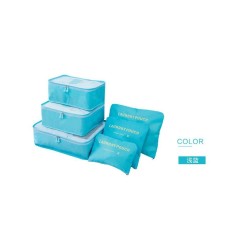 Premium 6-Piece Travel Organizer Set – Large, Durable Luggage Bags for Clothes & Essentials