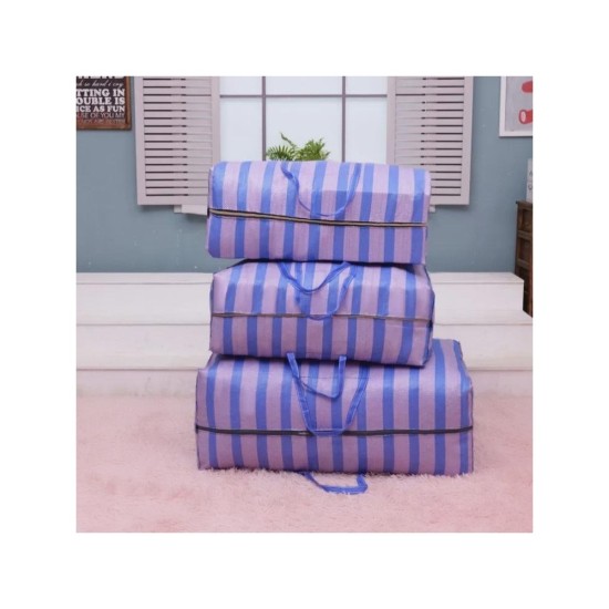 Extra Large Moving Bags with Handles - Heavy Duty Woven Storage for Clothes, Bedding & Luggage