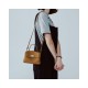 Vintage Minimalist Crossbody Phone Bag for Women – Genuine Top-Layer Leather Shoulder Bag, Handy Mini Purse with Adjusta