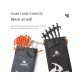 Heavy-Duty Hammer & Stake Storage Bag with Drawstring – 30cm Oxford Fabric Organizer for Camping Gear