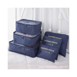 6-Piece Travel Organizer Set: Packing Cubes for Luggage, Clothes & Underwear