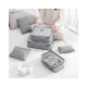 6-Piece Travel Organizer Set: Packing Cubes for Luggage, Clothes & Underwear