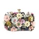 Women Evening Clutch Bag Beaded Floral Handbag Clutch Bag Party Prom Purse