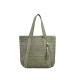 Woven Straw Tote Bag for Women - Large Boho Beach Bag with Single Shoulder Strap
