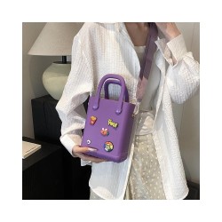EVA Mesh Beach Bag, Waterproof Crossbody Phone Purse, Cute Jelly Shoulder Bag for Women