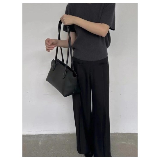 Fashion Icon-Approved Tote & Crossbody Bag: Spacious Shoulder Handbag with Detachable Strap, Versatile Top-Handle and Sl
