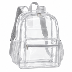 Clear TPU Jelly Backpack for Students, Large Capacity Waterproof School Bag
