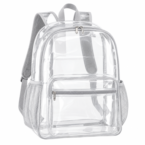 Clear TPU Jelly Backpack for Students, Large Capacity Waterproof School Bag