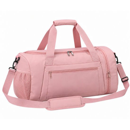 Large-Capacity Women’s Gym Bag & Yoga Tote with Wet-Dry Separation, Fits Over Suitcase Handle for Travel